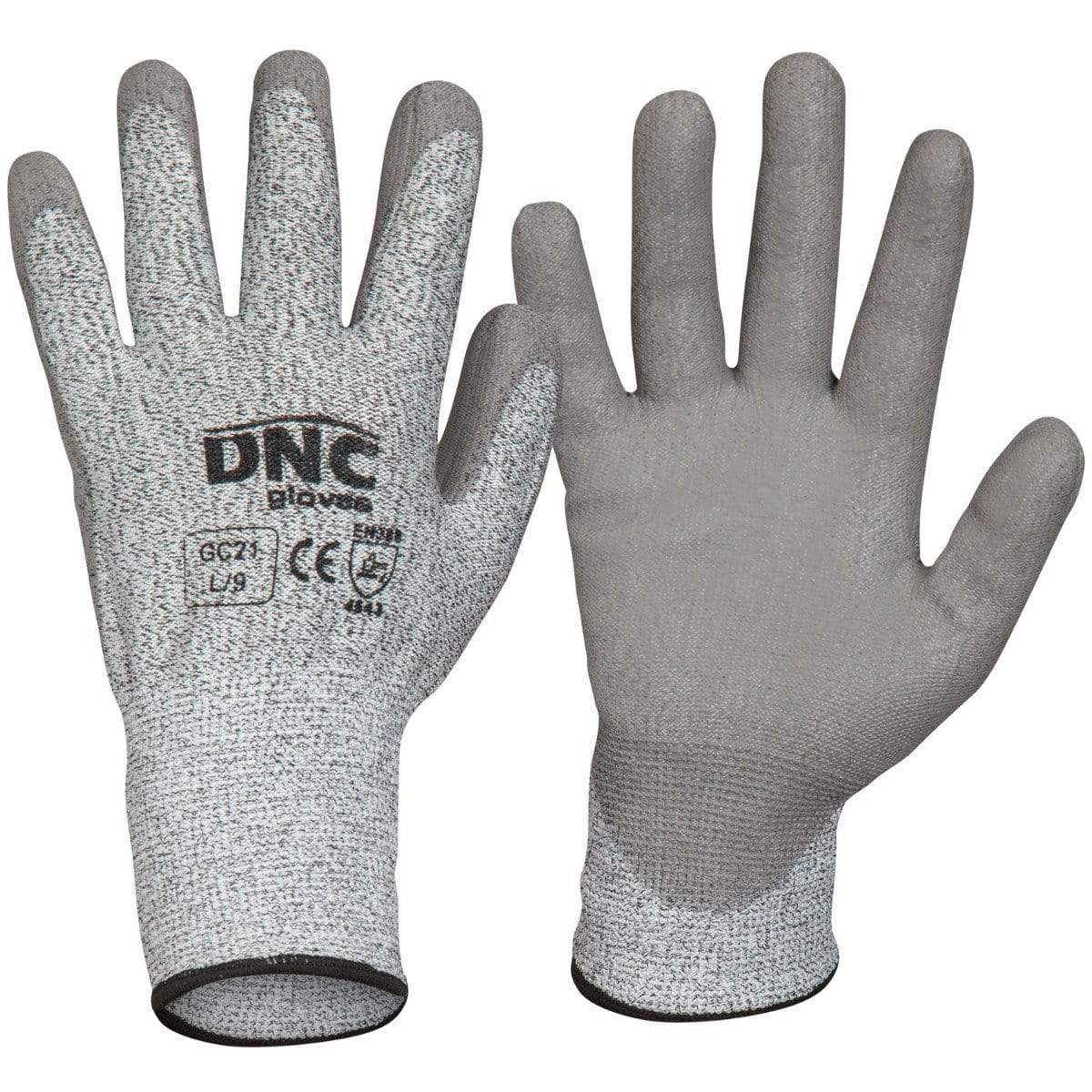 Dnc Workwear Cut5- Pu - GC21 PPE DNC Workwear Grey/Grey 2XL/11 